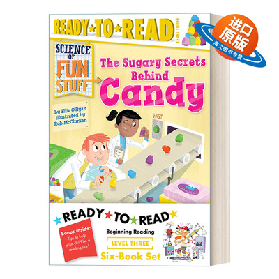 英文原版 Science of Fun Stuff Ready-to-Read Value Pack 有趣事件的科学6册盒装 Ready to read Level3 英文版 进口英语原版书