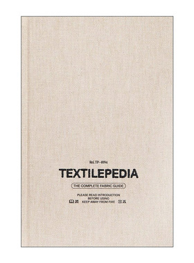 英文原版 Textilepedia 纺织品百科大全 精装 英文版 进口英语原版书籍