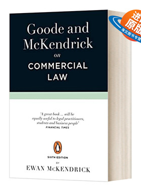 英文原版 Goode and McKendrick on Commercial Law 古德论商法第6版 英文版 进口英语原版书籍