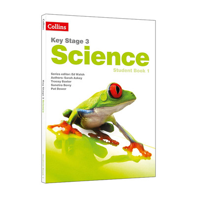 英文原版 Collins Key Stage 3 Science Student Book 1 柯林斯英国初中KS3科学学生用书1 第二版 英文版 进口英语原版书籍