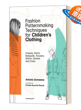 英文原版 Fashion Patternmaking Techniques for Children's Clothing 时装图案制作技巧 童装 英文版 进口英语原版书籍
