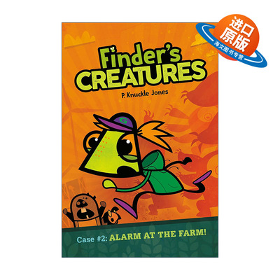 英文原版 Finders Creatures 02 Alarm at the Farm 发现者生物系列02 农场警报 儿童侦探推理漫画 英文版 进口英语原版书籍