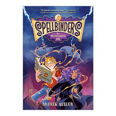 英文原版 Spellbinders The Not-So-Chosen One 咒语系列1 未被选中的人 儿童奇幻冒险小说 英文版 进口英语原版书籍