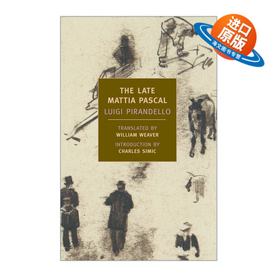 英文原版小说 The Late Mattia Pascal New York Review Books Classics 已故的帕斯卡尔 Luigi Pirandello 英文版 进口英语原版书