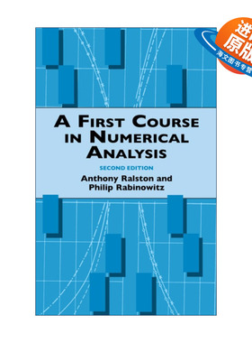 英文原版 A First Course in Numerical Analysis 数值分析初等教程 第二版 数学 计算机 Anthony Ralston 进口英语原版书籍