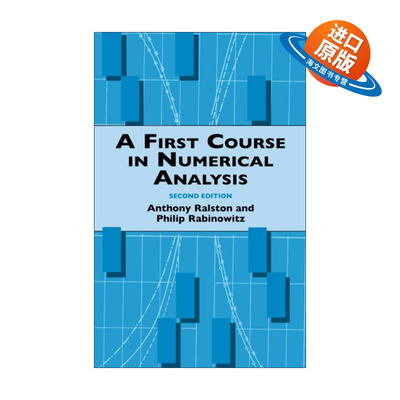 英文原版 A First Course in Numerical Analysis 数值分析初等教程 第二版 数学 计算机 Anthony Ralston 进口英语原版书籍