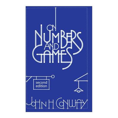 英文原版 On Numbers and Games 论数字与游戏 精装 约翰·康威 英文版 进口英语原版书籍