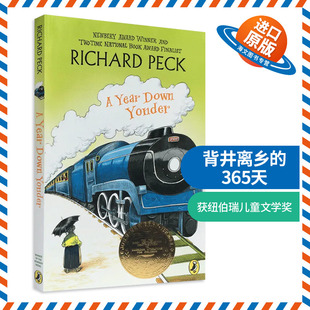 Yonder 纽伯瑞奖小说 Down 英文版 英文原版 那一年在奶奶家 背井离乡 Year Richard 儿童文学 365天 进口书籍正版 Peck