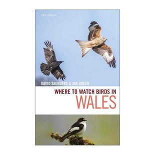 Wales 书籍 进口英语原版 英文版 威尔士观鸟指南 Birds Watch Where 英文原版