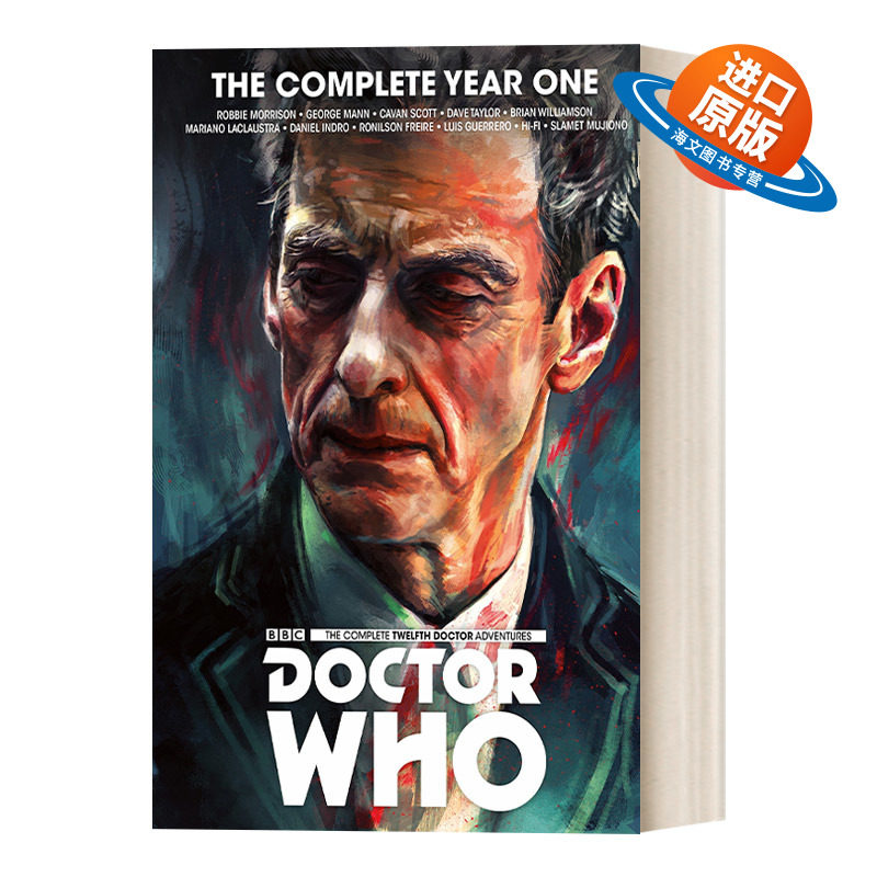 英文原版 Doctor Who The Twelfth Doctor Complete Year One 神秘博士漫画 第十二任博士的冒险合集 英文版 进口英语原版书籍