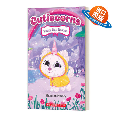英文原版 Cutiecorns 3 Rainy Day Rescue 可爱独角兽3 英文版 进口英语原版书籍