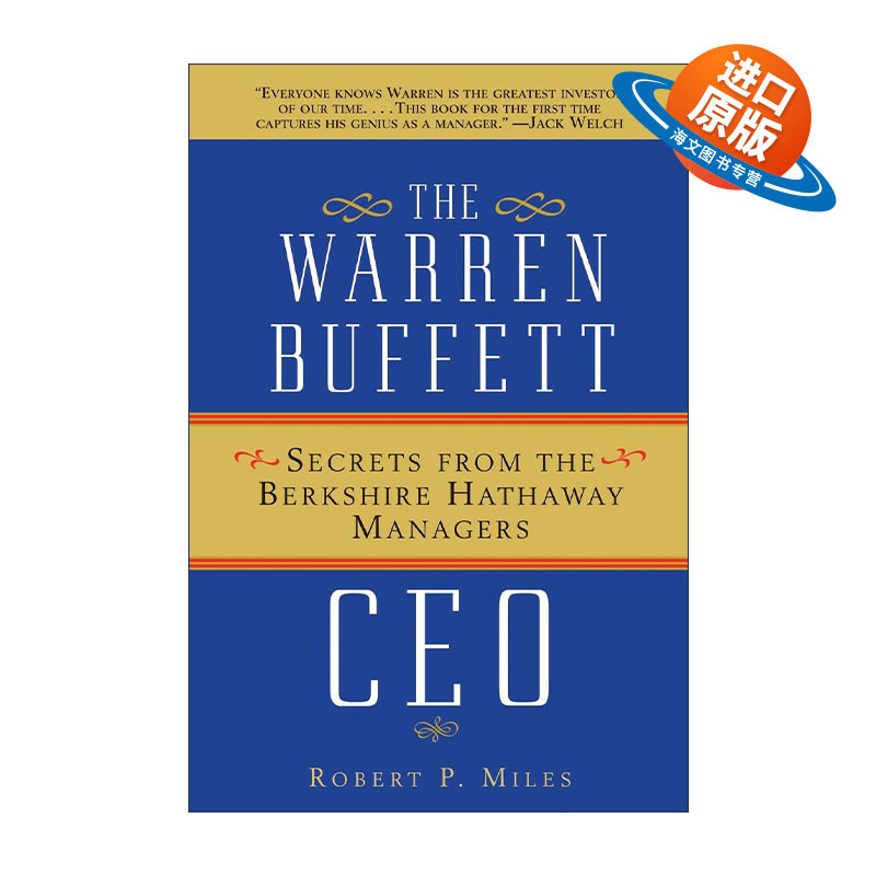 英文原版 The Warren Buffett Ceo 巴菲特的CEO们 伯克希尔经理人的经营秘诀 英文版 进口英语原版书籍