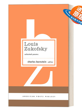 英文原版 Louis Zukofsky Selected Poems 路易 祖科夫斯基诗选 美国文库 American Poets Project 22 英文版 进口英语原版书籍