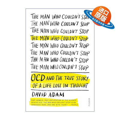 英文原版 The Man Who Couldn't Stop OCD and the True Story of a Life Lost in Thought 停不下来的人 强迫症自救指南 英文版