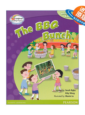 英文原版 Bright Readers L6 The BBQ Bunch 小学英语分级阅读绘本6级 烧烤一族 英文版 进口英语原版书籍