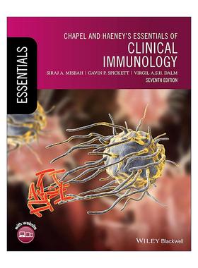 英文原版 Chapel and Haeney's Essentials of Clinical Immunology 临床免疫学要点 第7版 含在线资源 英文版 进口英语原版书籍