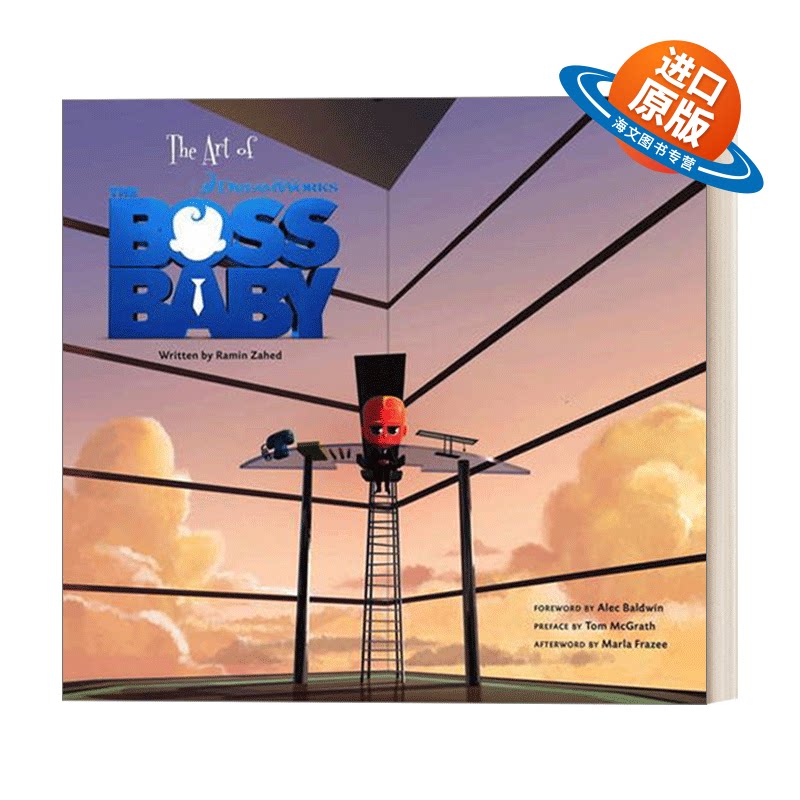 英文原版 The Art of The Boss Baby 宝贝老板 电影艺术设定集 英文版 进口英语原版书籍