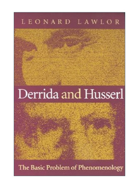英文原版 Derrida and Husserl 德里达和胡塞尔 现象学的基本问题 英文版 进口英语原版书籍
