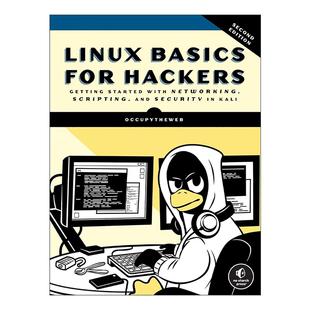 英文版 书籍 for 第二版 计算机 黑客基础教程 Basics Hackers 进口英语原版 英文原版 联网和系统管理 Linux