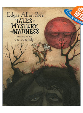 英文原版 Edgar Allan Poe's Tales of Mystery and Madness 爱伦坡的神秘与疯狂故事集 精装插图版 英文版 进口英语原版书籍