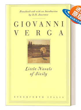 英文原版 Little Novels of Sicily Italia 西西里短篇故事集 Giovanni Verga 英文版 进口英语原版书籍