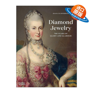 英文原版 Diamond Jewelry 700 Years of Glory And Glamour 石珠宝 700年的荣耀和魅力 精装 英文版 进口英语原版书籍