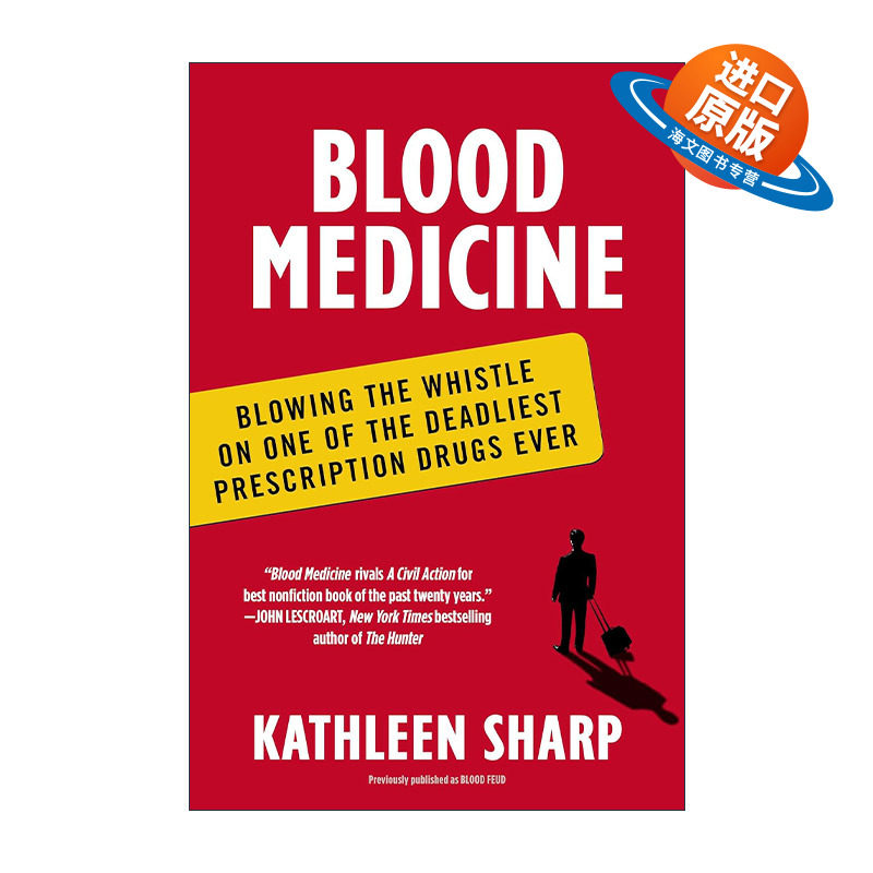 英文原版 Blood Medicine 血药 揭发有史以来致命的处方药之一 医学历史 Kathleen Sharp 英文版 进口英语原版书籍