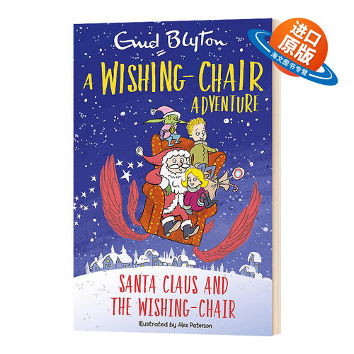 英文原版 A Wishing-Chair Adventure Santa Claus and the Wishing-Chair 飞天魔椅历险记系列8 英文版 进口英语原版书籍