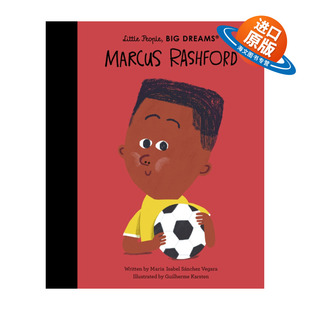 英文原版 Little People Big Dreams Marcus Rashford 小人物大梦想纸板书 拉什福德 足球运动员 精装 英文版 进口英语原版书籍
