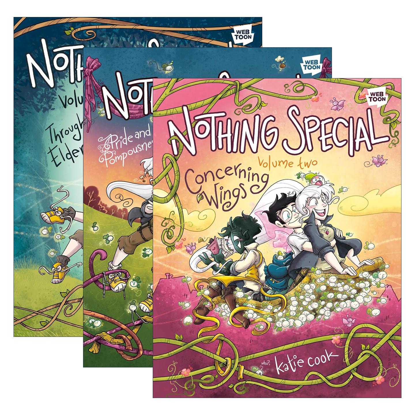 英文原版 Nothing Special 没什么特别的系列3册 奇幻漫画 Katie Cook 英文版 进口英语原版书籍