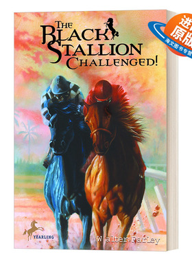 英文原版 The Black Stallion Challenged 黑神驹系列 黑神驹受挑战 Walter Farley 青少年骑马动作冒险小说 英文版 进口英语书籍