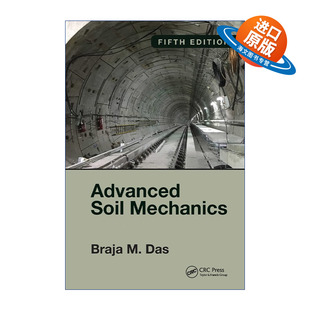 英文原版 Advanced Soil Mechanics  Fifth Edition 高等土力学  第5版 英文版 进口英语原版书籍