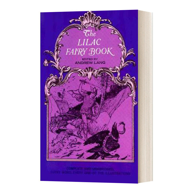 book 朗格淡紫色童话  安德鲁 朗格 andrew lang 英文版 进口英语原版