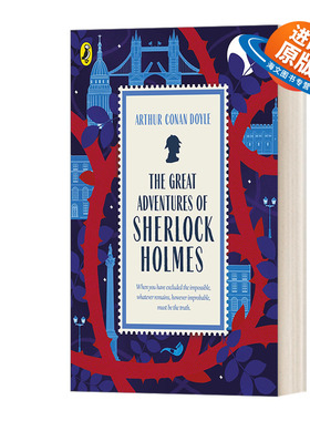 英文原版 The Great Adventures of Sherlock Holmes 福尔摩斯探案记 Puffin经典系列 英文版 进口英语原版书籍