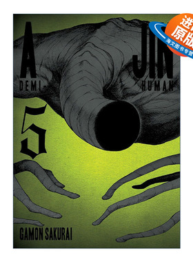 英文原版 Ajin 05 Demi-Human 亚人 卷五 科幻漫画 樱井画门Gamon Sakurai 英文版 进口英语原版书籍