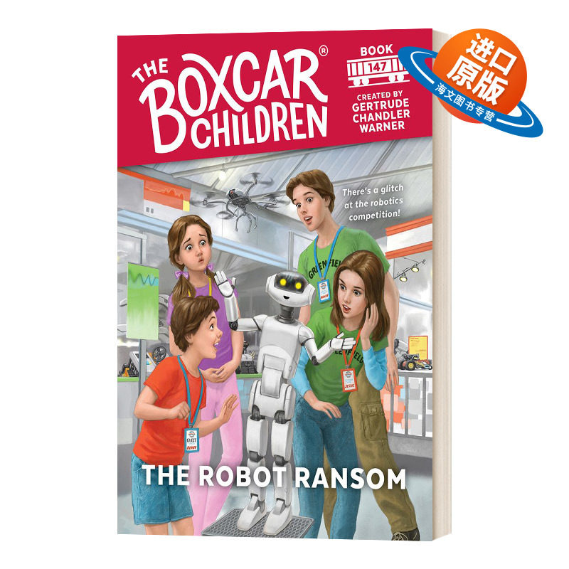 英文原版 The Robot Ransom 机器人赎金 棚车少年系列147 The Boxcar Children Mysteries 英文版 进口英语原版书籍儿童外文书