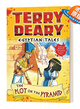 英文原版 Egyptian Tales The Plot on the Pyramid 埃及故事-可怕的历史作者作品英文版 儿童历史小说
