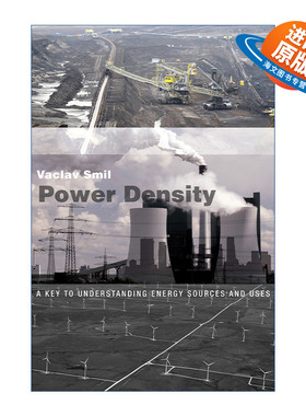 英文原版 Power Density The MIT Press 功率密度 理解能源来源和使用的关键 Vaclav Smil 英文版 进口英语原版书籍