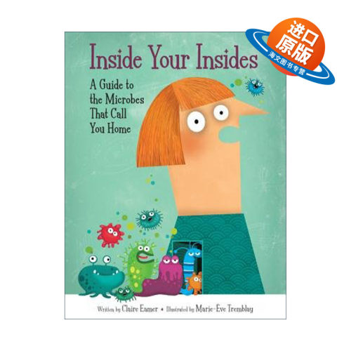 英文原版 Inside Your Insides 微生物指南 在你的身体内部 精装 英文版 进口英语原版书籍