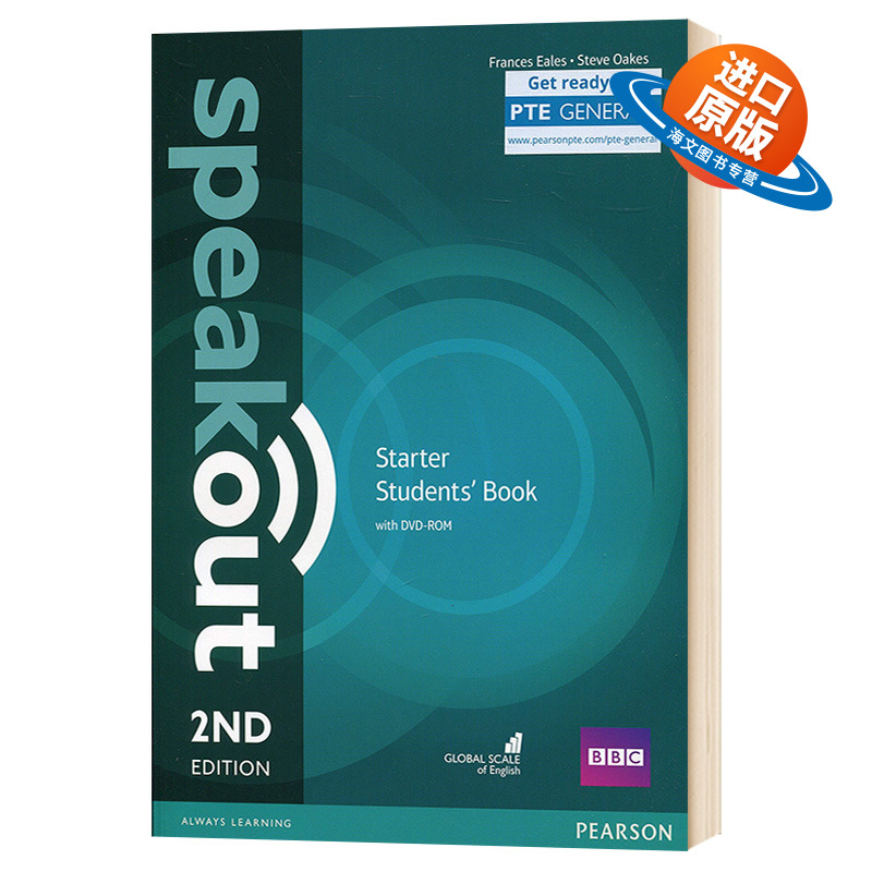 培生英语综合教材 英文原版 Speak out Starter 预备级学生书 第二版 英文版 PTE备考 托福雅思备考 进口原版英语书籍 不附加光盘