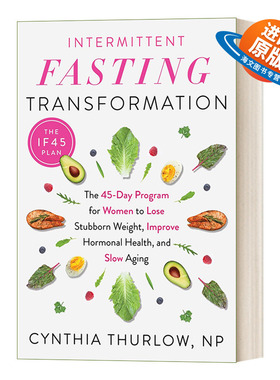 英文原版 Intermittent Fasting Transformation 间歇性禁食变革 45天计划 Cynthia Thurlow 英文版 进口英语原版书籍