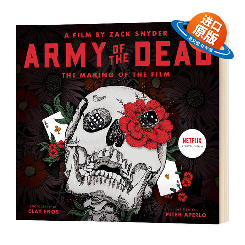 英文原版 Army of the Dead: A Film by Zack Snyder: The Making of the Film 活死人军团电影艺术画册设定集 扎导 电影幕后制作