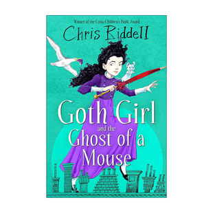 英文原版 Goth Girl and the Ghost of a Mouse 哥特女孩和老鼠的鬼魂 儿童侦探悬疑幽默小说 英文版 进口英语原版书籍