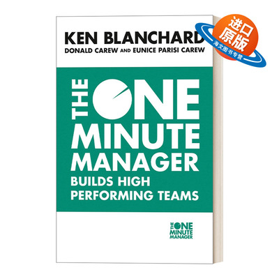 英文原版 The One Minute Manager Builds High Performing Teams 一分钟经理人 打造高效团队 情境领导的四种风格 英文版进口书