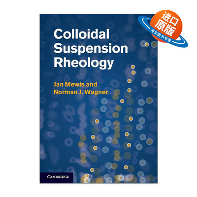 英文原版 Colloidal Suspension Rheology 胶态悬浮流变学 剑桥化学工程系列 英文版 进口英语原版书籍