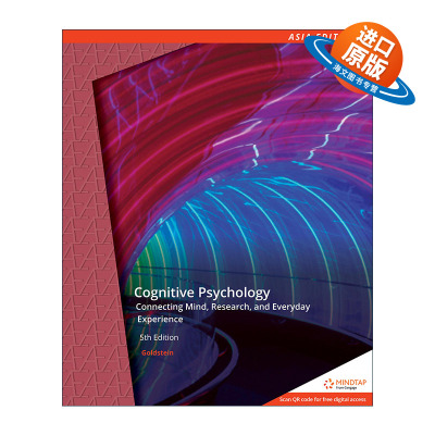 英文原版 Cognitive Psychology 认知心理学 连接思维 研究和日常经验 第5版 英文版 进口英语原版书籍