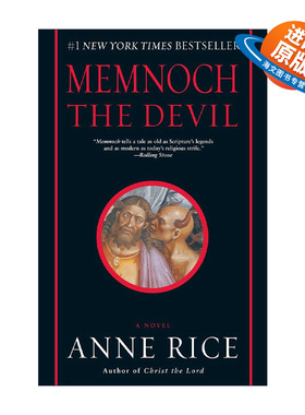 英文原版 Memnoch the Devil The Vampire Chronicles 05 吸血鬼编年史5 恶魔 Anne Rice安妮·赖斯英文版 进口英语原版书籍