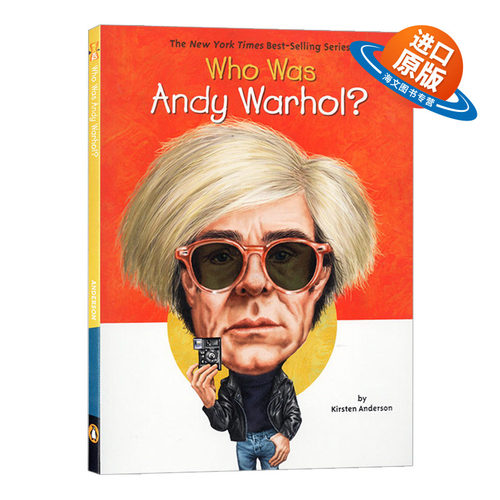 英文原版 Who Was Andy Warhol 安迪沃霍尔是谁 英文版 进口英语原版书籍