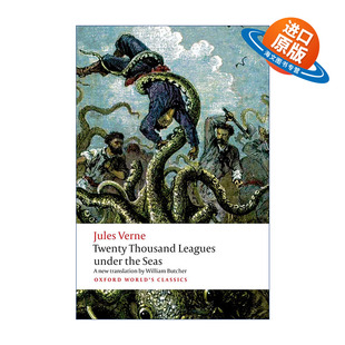 英文原版 Twenty Thousand Leagues under the Seas 海底两万里 牛津世界经典系列 英文版 进口英语原版书籍