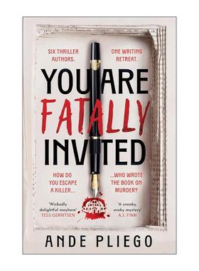 英文原版 You Are Fatally Invited 致命邀约 Ande Pliego 无人生还式悬疑作品 英文版 进口英语原版书籍